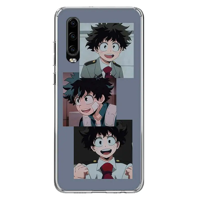My Hero Boku no Hero Academia deku bakugou Cute Phone Case For Huawei P30 Lite P40 P20 Pro P10 P50 Mate 40 30 20 10 Art Customiz images - 6