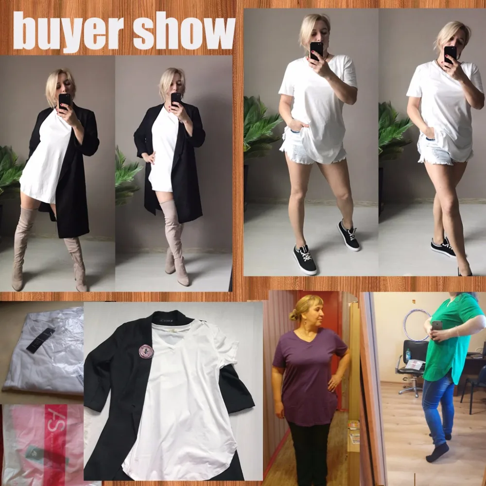 Летняя 3XL 4XL 5XL размера плюс футболка Женские топы Повседневная Туника женская с v