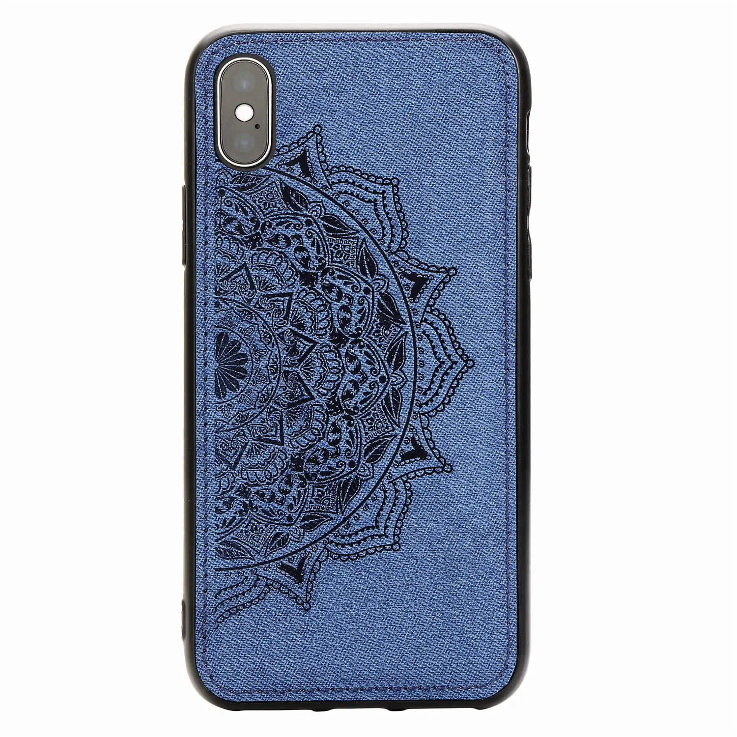 Синий Тканевый чехол на samsung Galaxy A50 A51 A71 A30 A20 A10 A40 A70 S10 S9 S8 плюс S7 край A30S A50S A10S A20S A60 задняя чехол Крышка - Цвет: Синий