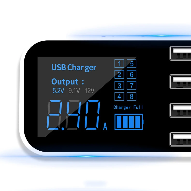 Лидер продаж высококачественное зарядное устройство с 8 портами USB для