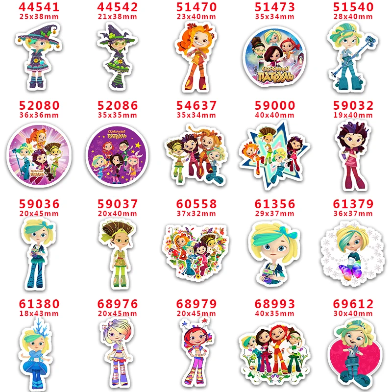 Choshim Diy аксессуары Мультфильм Плоская задняя часть искусственные украшения 10