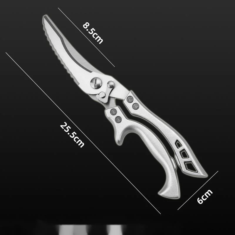 Кухонный нож ножницы поварской 3-в-1 съемные мощные для кур кухонный рыбы из