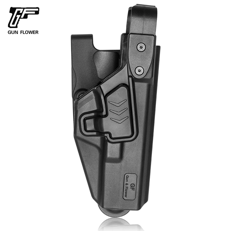 Кобура для большого пальца с полимерным покрытием освобождения указателя Glock 17