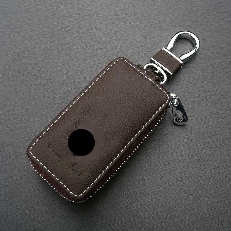 Автомобильный поступление Skylight дизайн из кожи Lichee автомобильный брелок бумажник