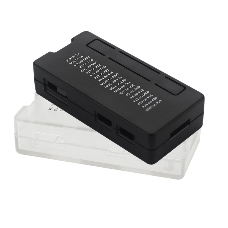 Горячий 3c-корпус пластиковая коробка для Raspberry Pi Zero W/Raspberry V1.3 (черный) |