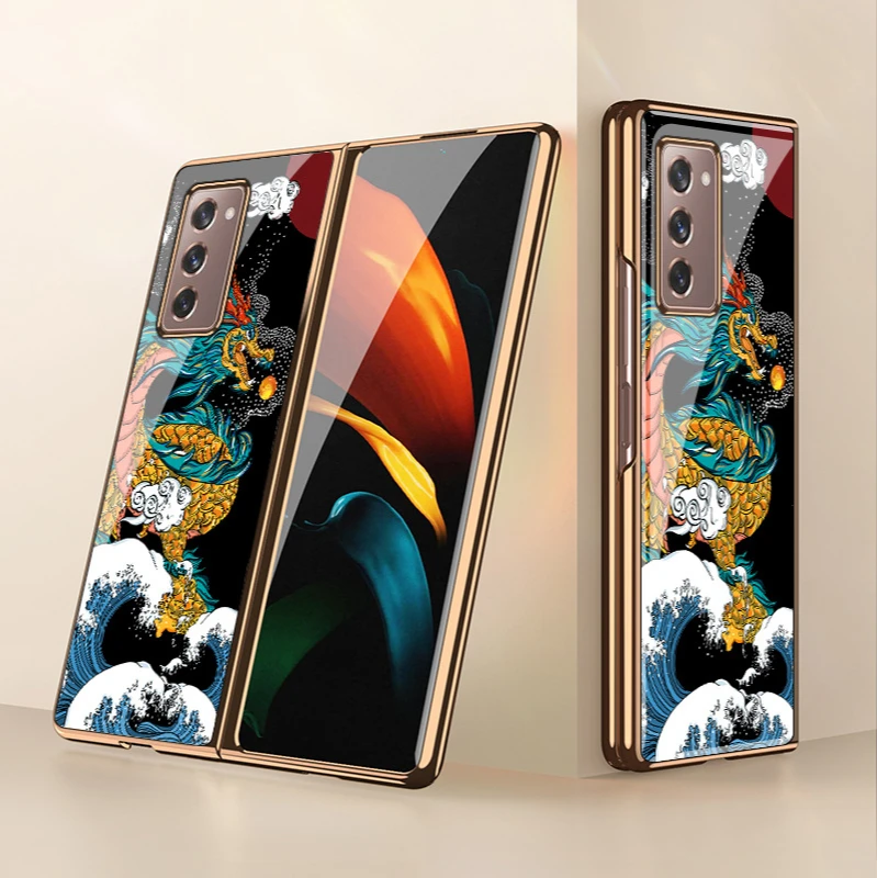 

Защитный чехол для Samsung zfold2, складное стекло мобильный телефон, f9160