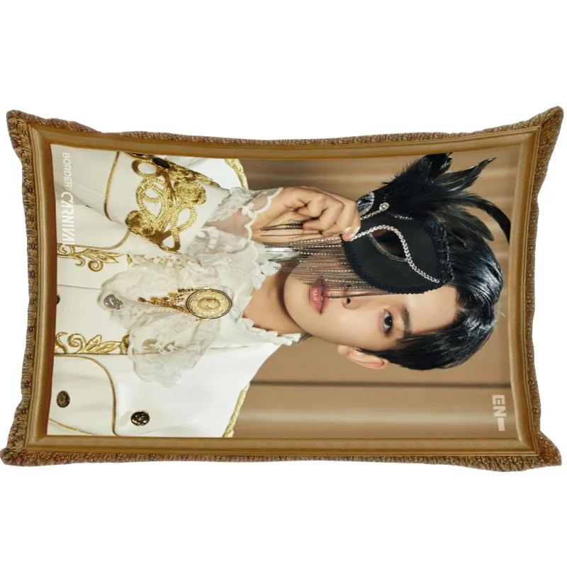 

KPOP HEESEUNG Double Sided Rectangle Pillow Covers Bedding Comfortable Cushion/Good For Sofa/Home/Car Pillow Cases