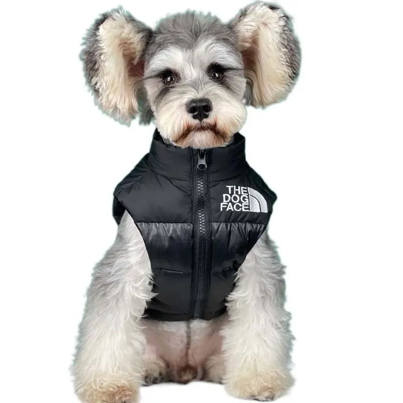 

Pet Dog Clothes Autumn And Winter Thickened Warm Down Vest Suitable For Small And Medium-Sized Bulldog Chihuahuas