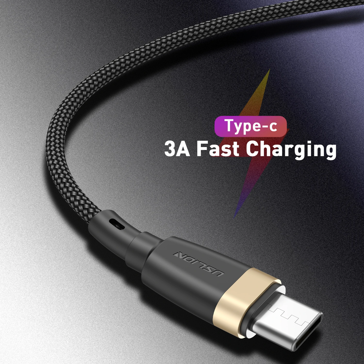 Usb кабель Uslion для Samsung и Xiaomi Type C 0.5 м 1 2 3 м|Кабели мобильных телефонов| |