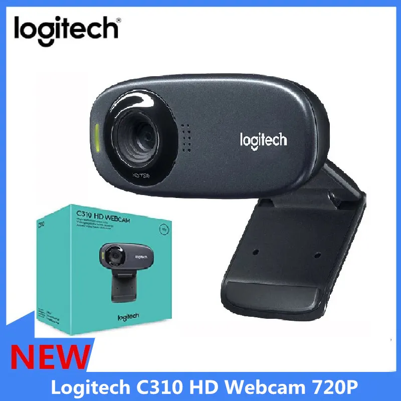 Веб-камера Logitech C310 HD 720P для компьютера видеоконференции веб-камера со встроенным