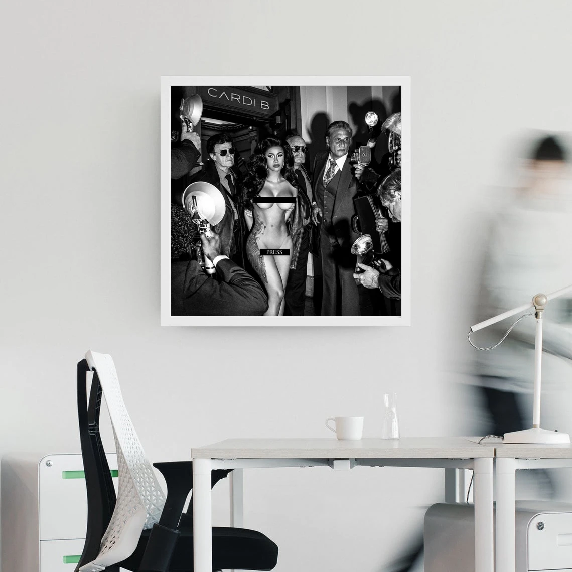 Cardi B Press-одиночная музыкальная обложка альбома постер звезда певец печать на