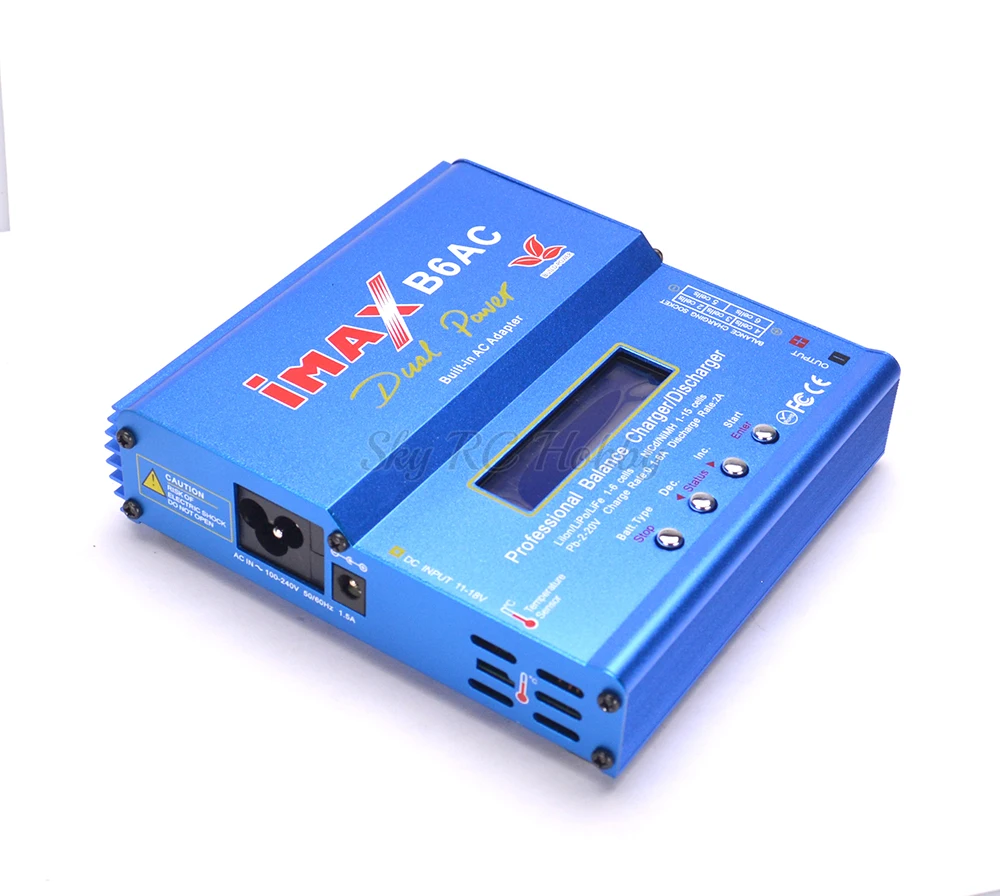 IMAX B6 AC B6AC Lipo NiMH 3S RC батарея баланс зарядное устройство/Dis зарядное устройство+ B6AC Европейский Универсальный мощность провод шнур питания EU/US