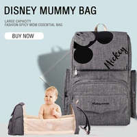 disney mickey mummy maternity nappy bag large capacity baby diaper bag travel backpack nursing bags for baby care free hooks