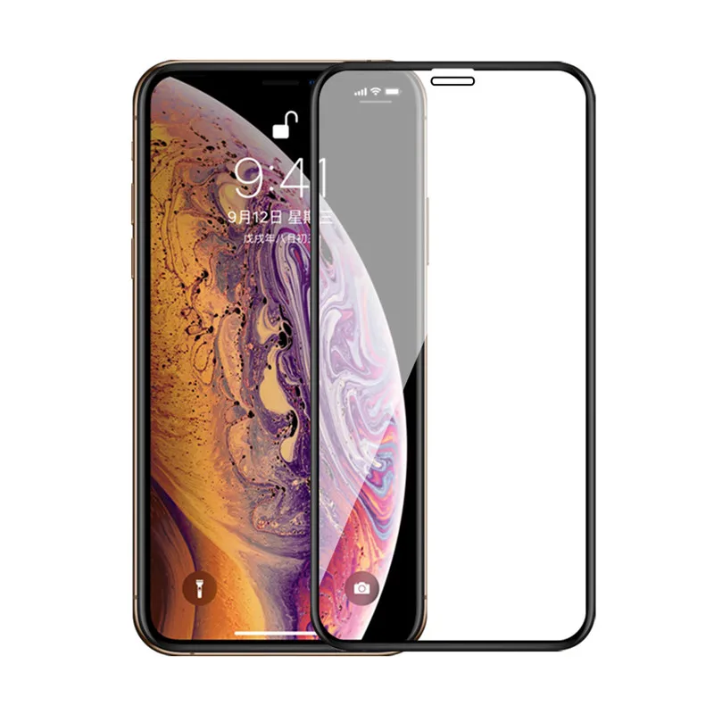 Закаленное стекло для iPhone 11 12 Pro Max Mini XR XS X 8 7 6 6S Plus SE 2 2020 защита экрана с защитой от