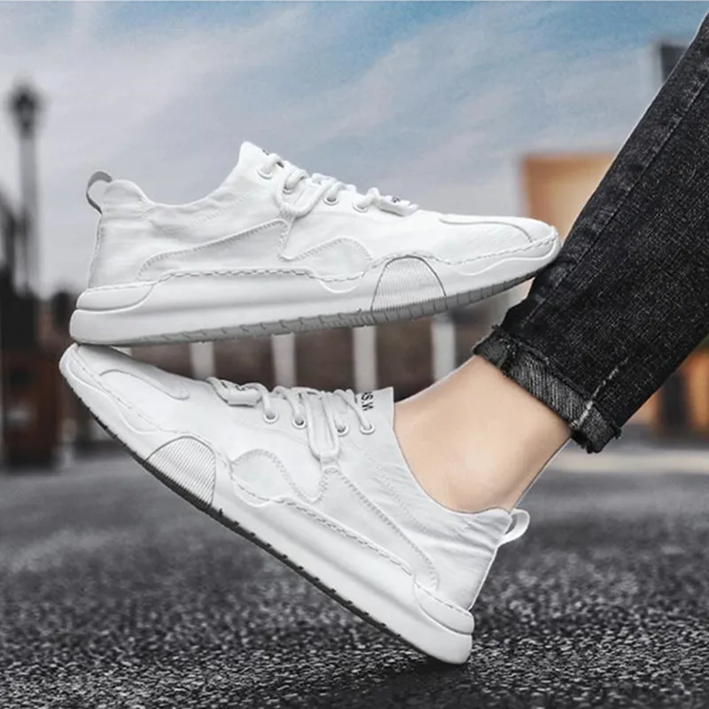 

New Men Casual Shoes Lac-up Men Shoes Lightweight Comfortable Breathable Walking Sneakers Lace Up Men Shoes Zapatillas Hombre
