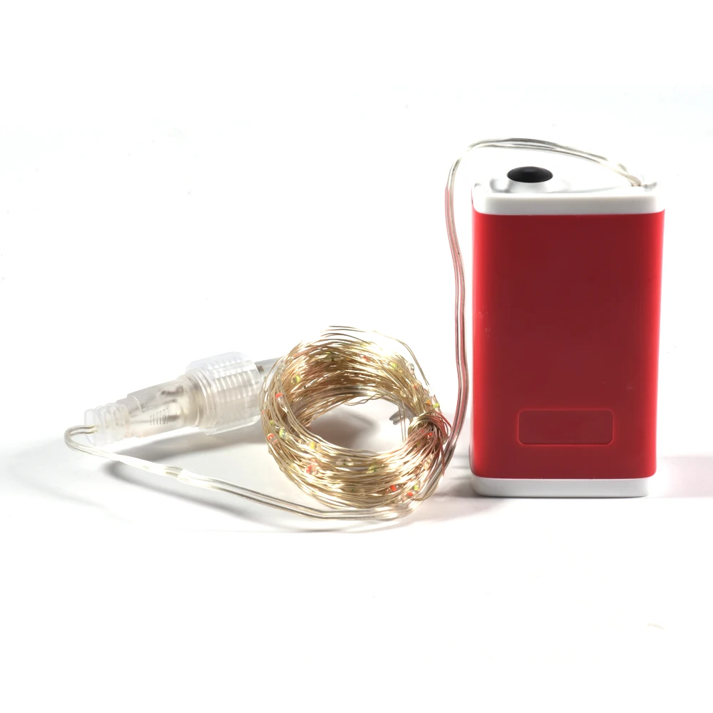 Светодиодная гирлянда активирусветодиодный водой 11 м медная проволока