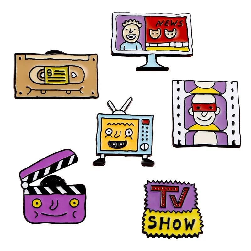 Рождественские подарки Новинка Эмаль отворот булавка воротник булавки рюкзак