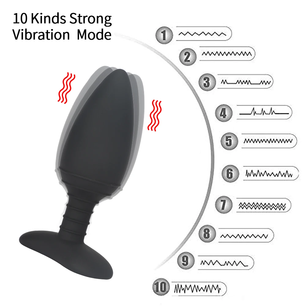 Electric Shock Dildo Anal Plug Vibrator Wireless Remote Vibrators Sex Toys For Men Prostate Massager Adults Women | Красота и