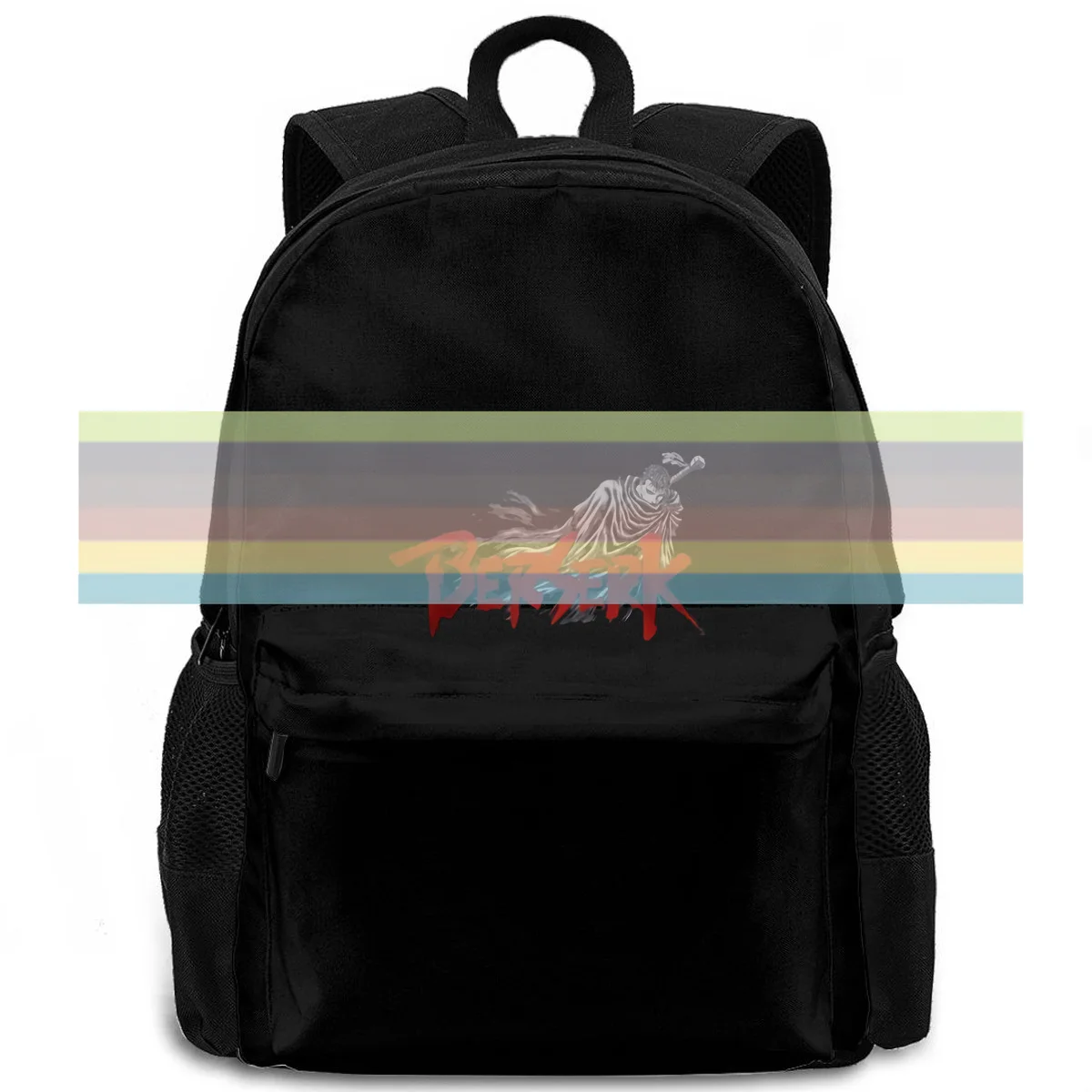 Новый рюкзак для женщин и мужчин со скидкой "Черный Берсерк Гаттс и Гриффит" для путешествий, школы и студентов с ноутбуком.