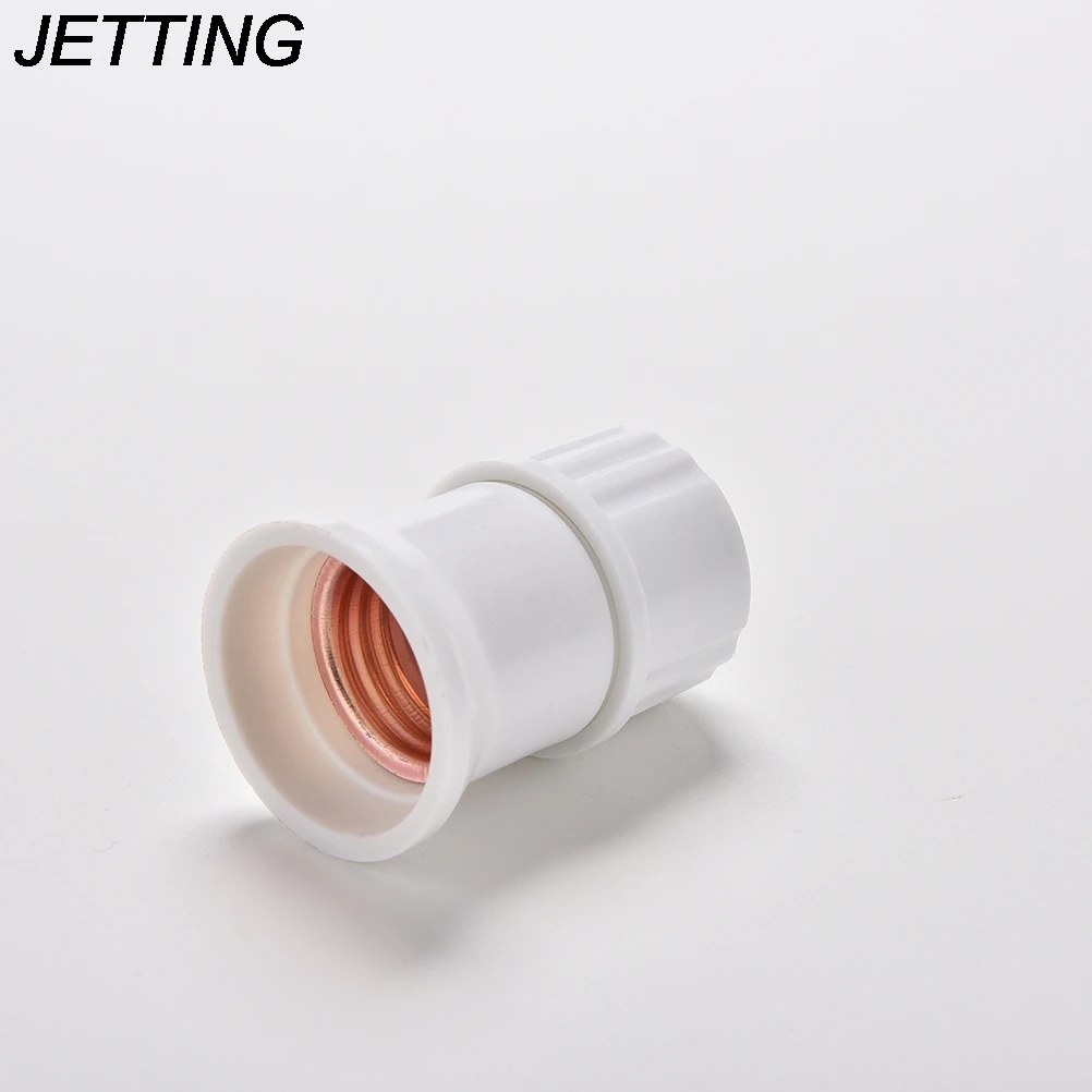 

Струйное 1 шт. круглые светодиодные лампы E27 светильник лампа светильник гнездо основание светильника держатель лампы гнездо держатель Бел...