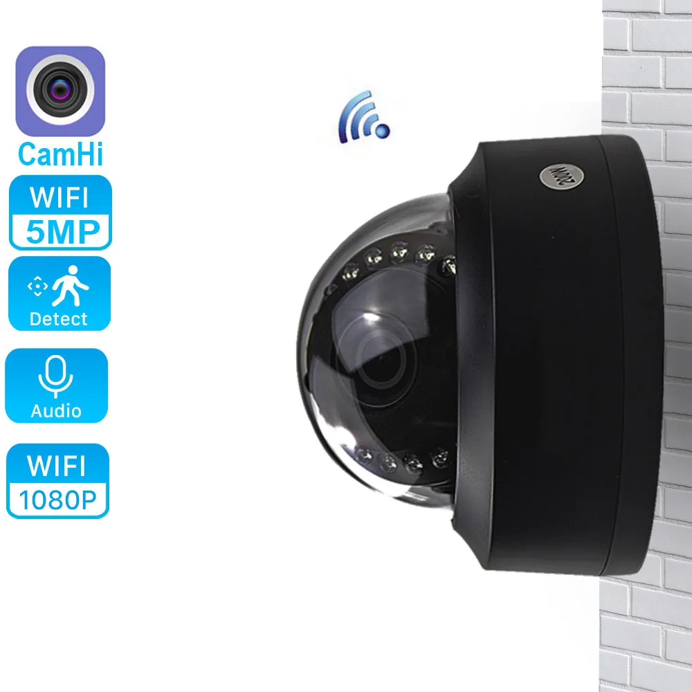 IP камера видеонаблюдения H.265 Wi Fi SD карта 960P 1080P 5 Мп|Камеры видеонаблюдения| |