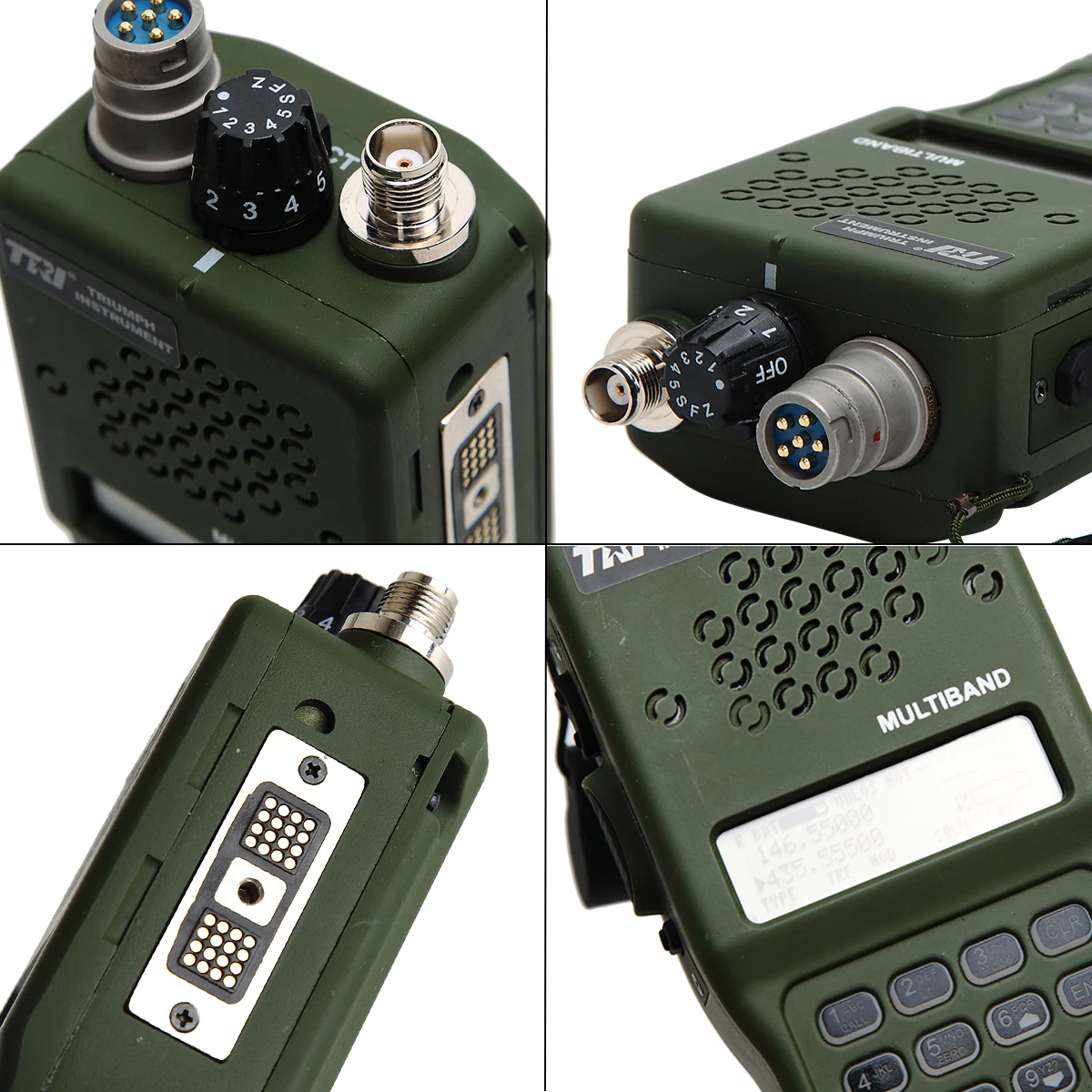 Трехдиапазонная тактическая рация TRI AN/PRC-152A(UV) 10 Вт IPX7 CS VHF UHF Двухдиапазонная