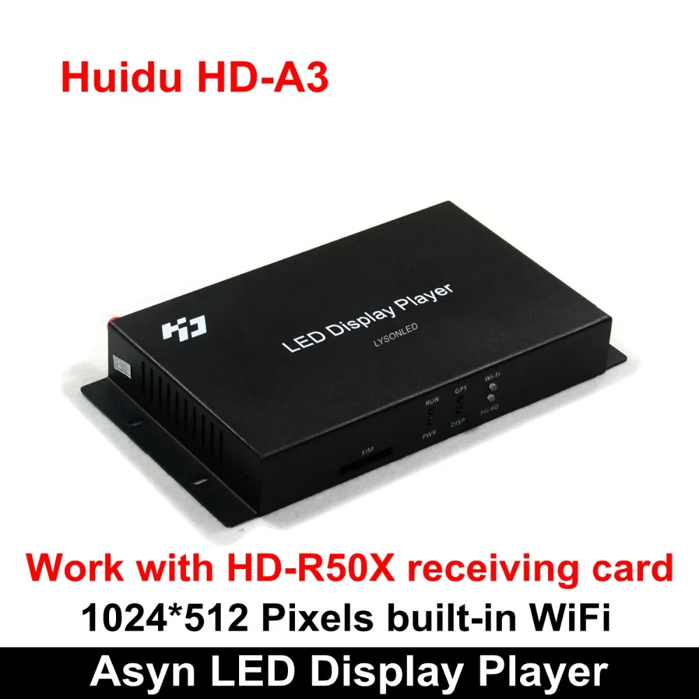 Huidu HD A3 со встроенным Wi Fi Asynchronization полный Цвет светодиодный видео карта