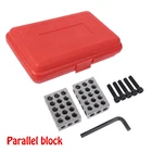 23 Отверстия точность 25-50-75mm блоки 1 пара (2 шт.), параллельно-звезды Ливи, Сталь блок 23 отверстия 1-2-3 