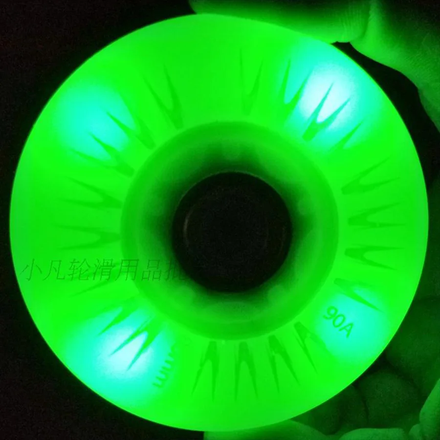 Колеса для роликовых коньков со светодиодной подсветкой 8 шт. 60 62 64 68 70 72 76 80 мм |