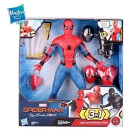 hasbro deluxe spider man superhero music 3in1 change clothes action figure joint moavble collections