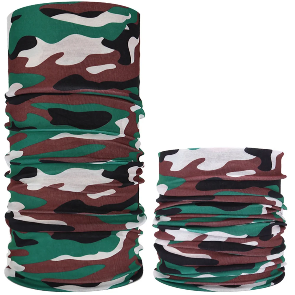 

6pcs Scarf Multi-functional Summer Sun-proof Sports Face Mask Neck Protector for Outdoor Fishing Riding Climbing (First Pattern)