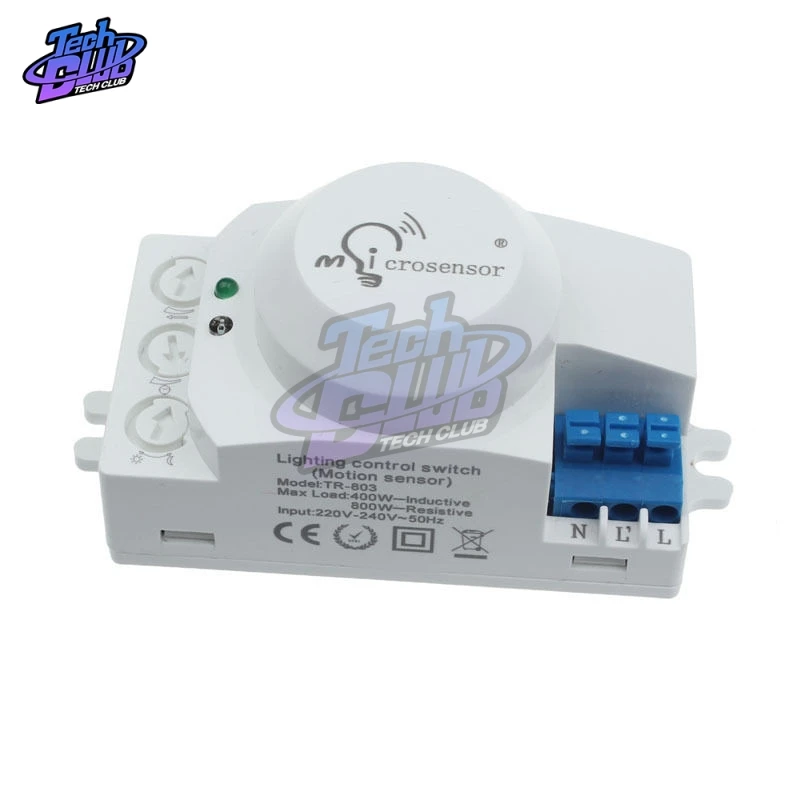 Светодиодный датчик движения детектор 5 8 ГГц для микроволновки 360 градусов |