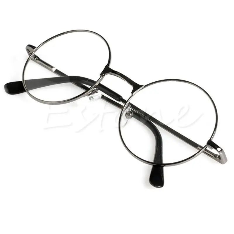 

Retro Unisex Round Presbyopic Reading Glasses Metal Frame Personality Eyeglass