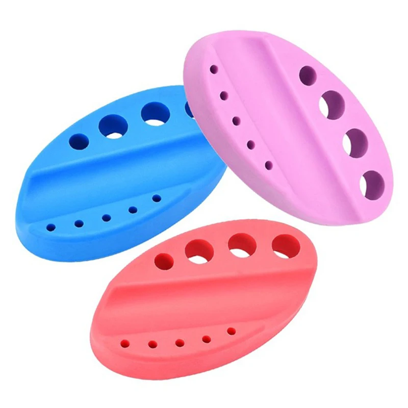 

Oval Silicone Standing Rack Tattoo Ink Cup Stand Cover Holder Pigment Cup For Tattoo Machine Accessories Send at Random