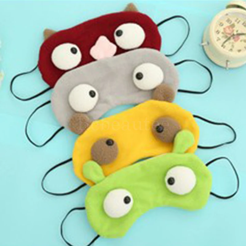 Забавные повязки на глаза для сна Повязки Симпатичные Мультяшные отдыха