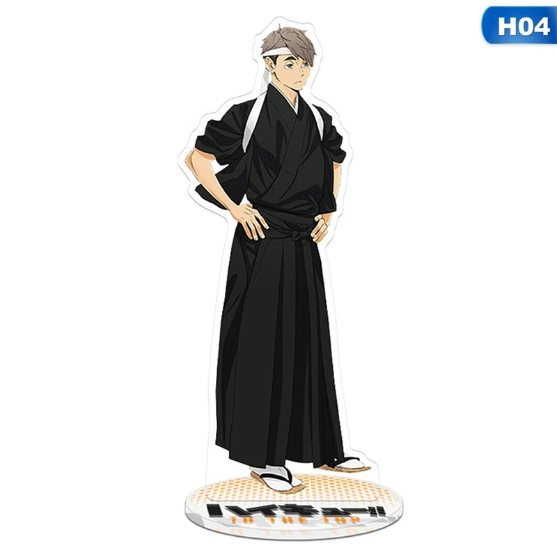 

21cm Anime Haikyuu!! Acrylic Stand Model Toys Double-side Printed Desk Action Kimono Figures Comic Exhabition Decor Ornaments