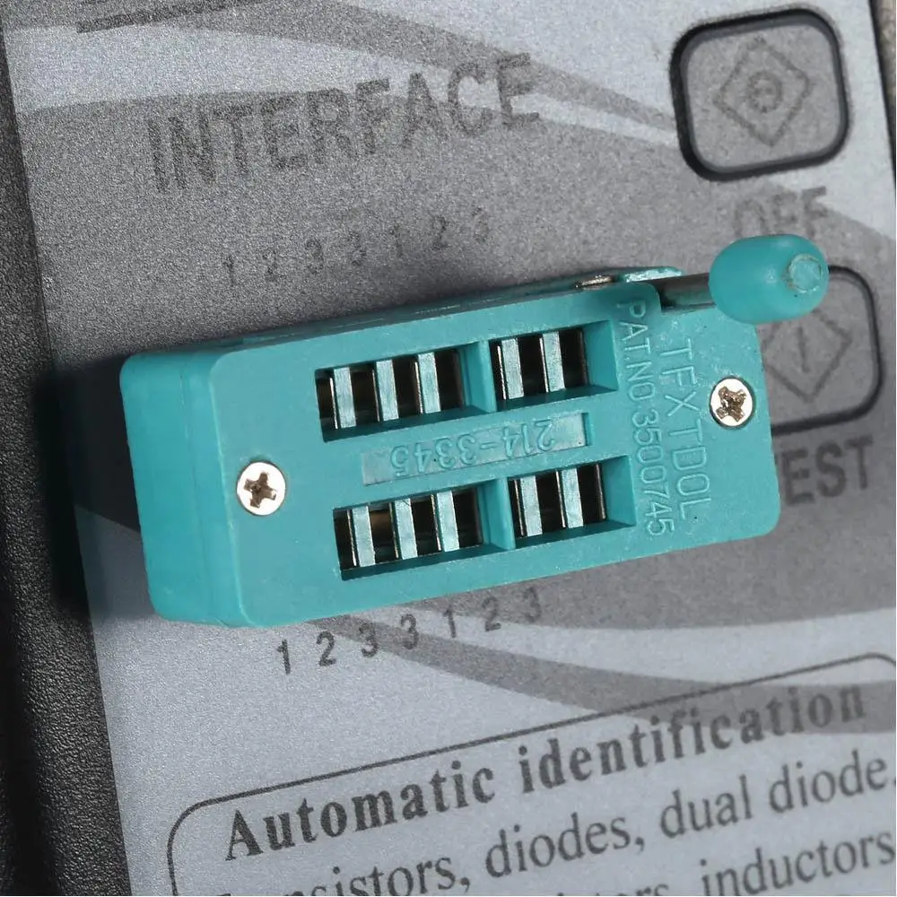 Multi-purpose Transistor Tester 1.8in TFT LCD Diode Thyristor Capacitance Resistor Inductance ESR LCR Meter Color Display | Инструменты