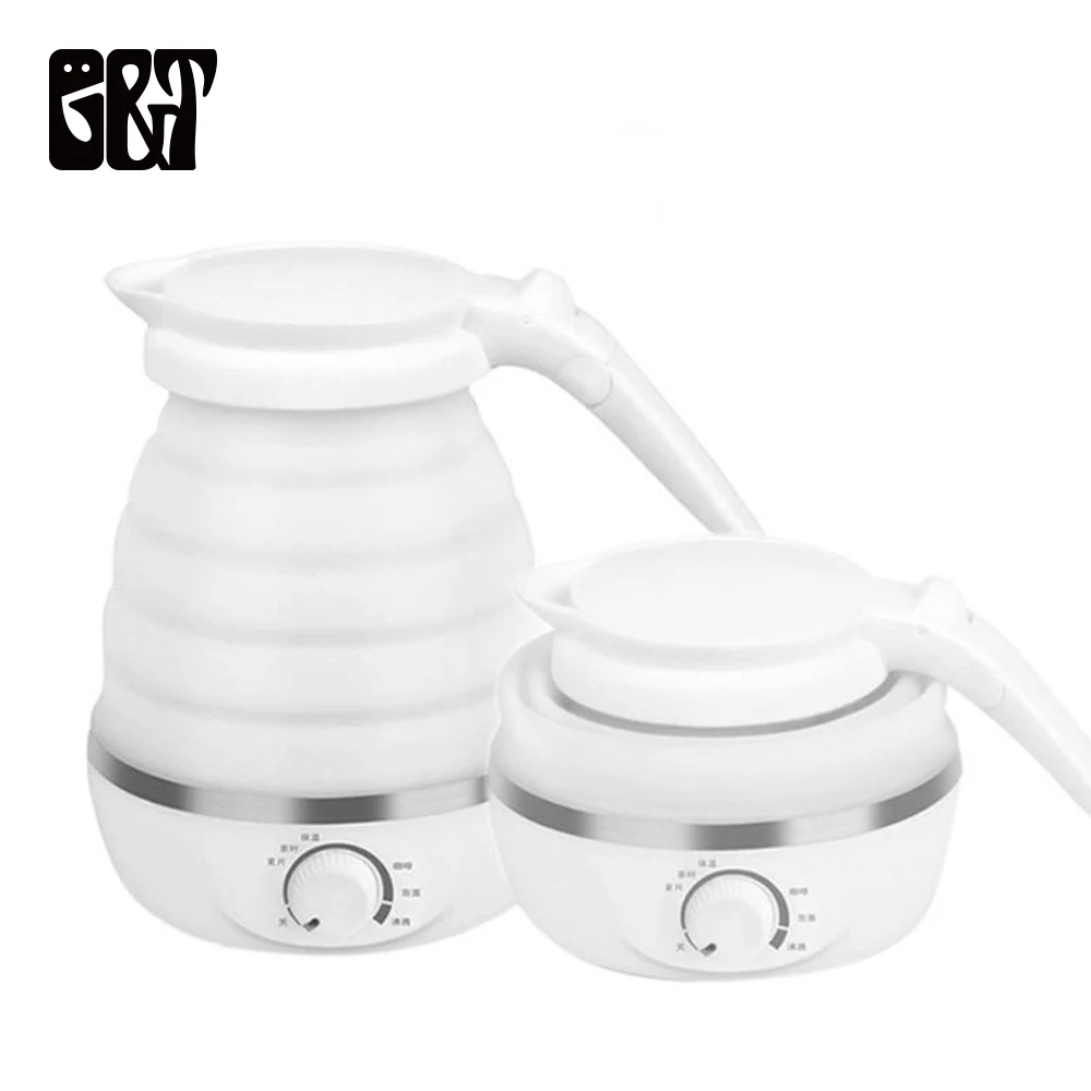Складной портативный электрический чайник для воды дорожный пищевой