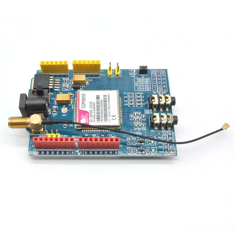 Модуль питания GSMSIM900 4 частоты макетная плата GSM GPRS SMS беспроводной модуль super TC35I