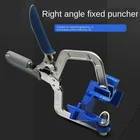Автоматический Регулируемый угловой зажим 90 градусов зажим для торцевой рамы деревообрабатывающий зажим 90 градусов T инструмент для соединений набор инструментов аксессуары