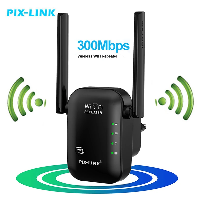 

Усилитель Wi-Fi-роутера PIXLINK, 300 м, 2 антенны