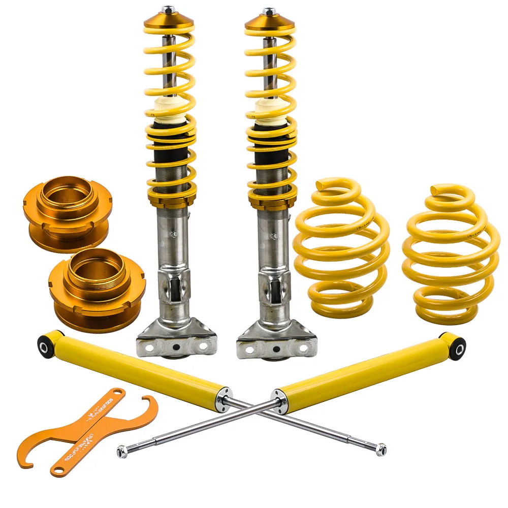 Adj. Подвеска для BMW E36 Cabrio Coupe Coilovers желтая 318i 318is 318ic 323i Saloon|Амортизаторы и опоры| |