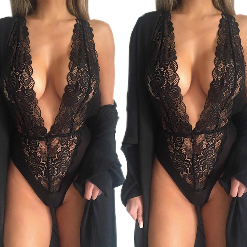 Женское блестящее кружевное Эротическое Прозрачное нижнее белье для женщин |