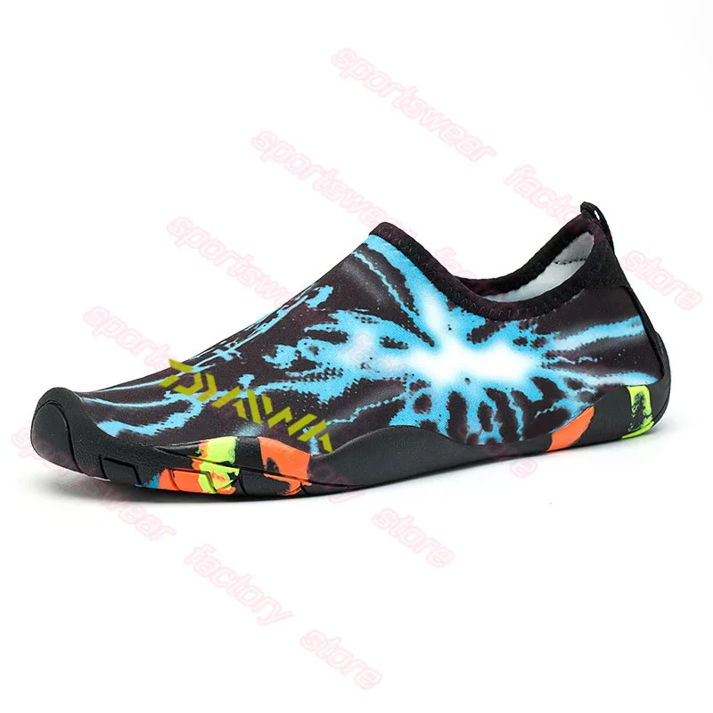 

Men's and women's Beach Camping swimming Shoes Aqua adult neutral Aqua flat bottom smooth walking lover Yoga shoes non slip spor