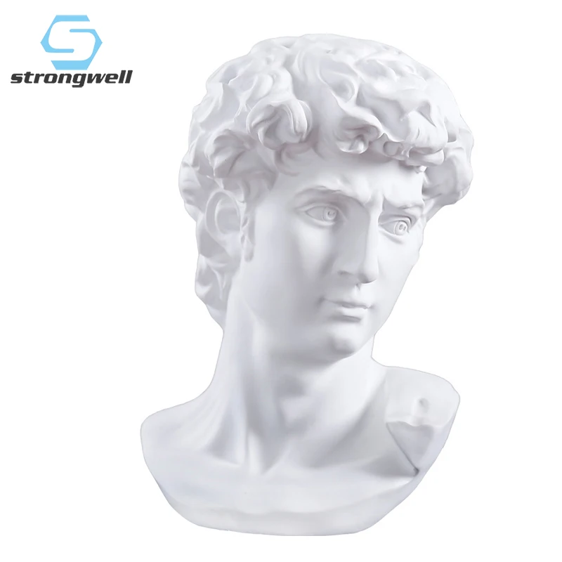 Европейский греческий герой бюст эскиз орнамент из смолы имитация венерины