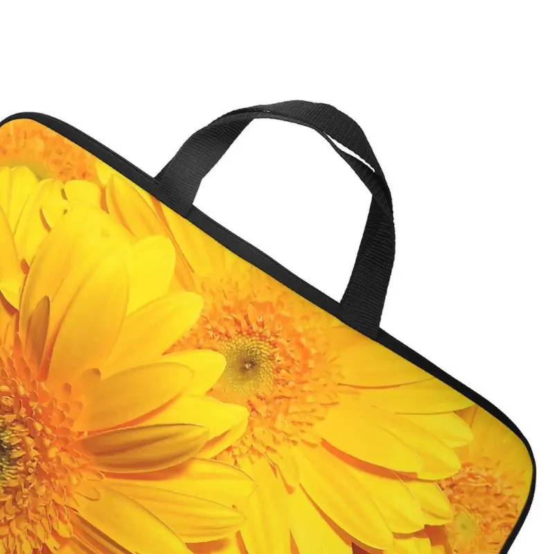 

Sunflower Summer Flowers Laptop Sleeve Personalized 3D Print Laptop Computer Sleeve Anti-Scratch Neoprene Laptop Case for