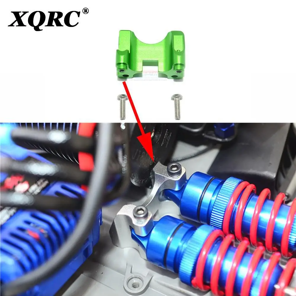 

Задние амортизаторы GPM из алюминиевого сплава, фиксированный кронштейн для 1/10 TRAXXAS E-REVO 2,0 86086-4, детали для обновления Monster Truck