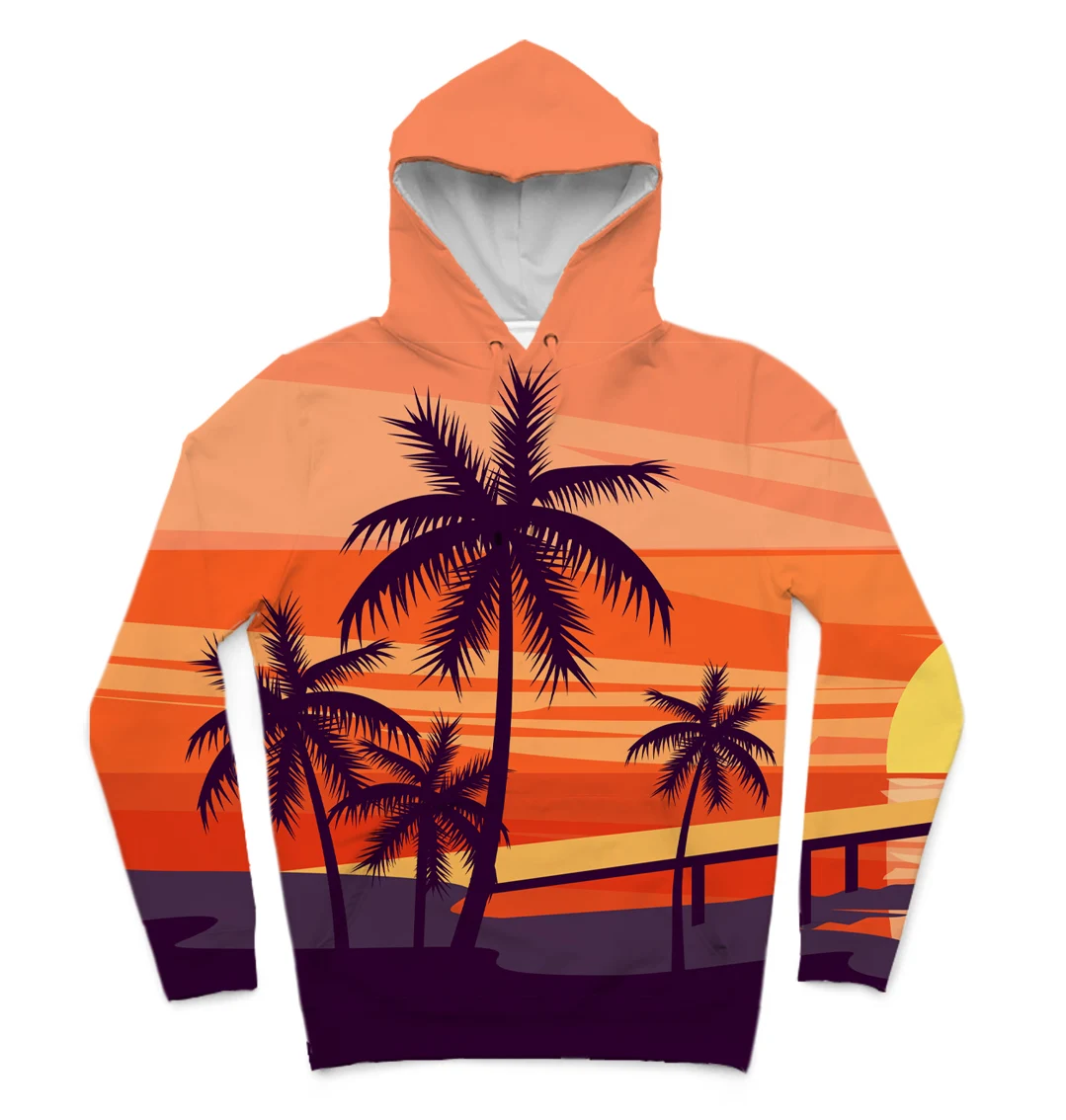 

Толстовки в американском стиле с сублимационной печатью высокого качества