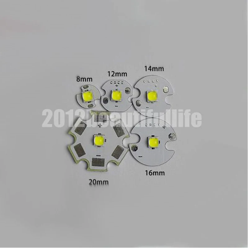 10 шт./лот Cree XLamp XPL XP-L HI/HD Вт высокомощный светодиодный с алюминиевой печатной