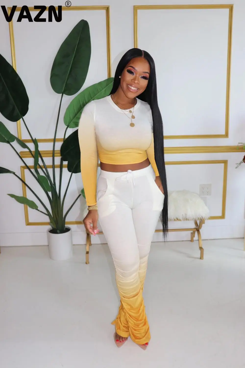 VAZN 2020 Новое милое Выходное платье размера плюс Бесплатная мягкие демисезонные